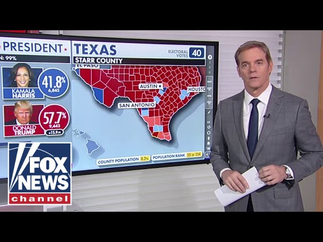 ⁣'ASTOUNDING': Massive political shift to Trump in border counties