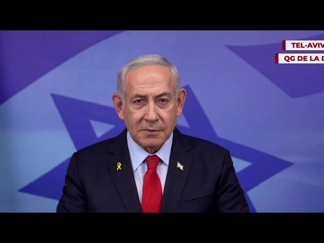 ⁣Accord Israël/Hezbollah : allocution de Benjamin Netanyahou