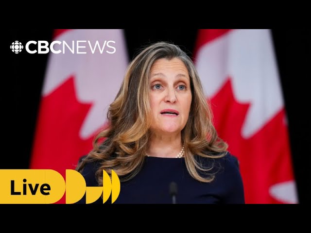 ⁣Freeland, LeBlanc respond to Trump tariff threat