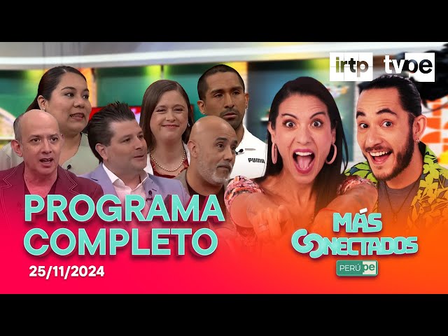 ⁣Más Conectados (25/11/2024) | TVPerú