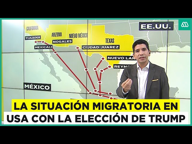 ⁣Estados Unidos: Migrantes temen gran deportación de Donald Trump