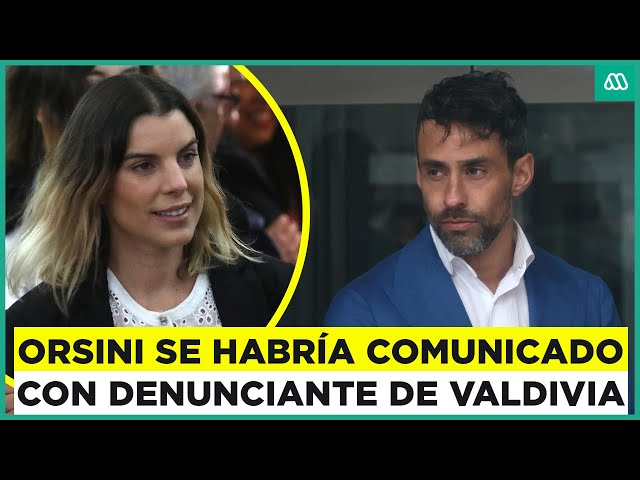 ⁣Nuevos antecedentes en Caso Valdivia: Orsini se comunicó con denunciante