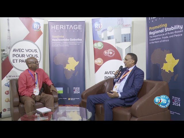 ⁣Barnaamij ku Saabsan Shirka Macadka heritage Iyo Wasiirkii hore Maaliyada ee somaliya Med Aden