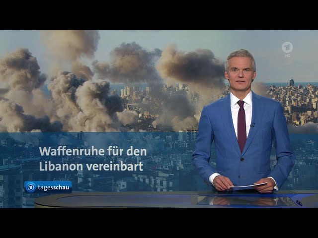 ⁣tagesschau 20:00 Uhr, 26.11.2024