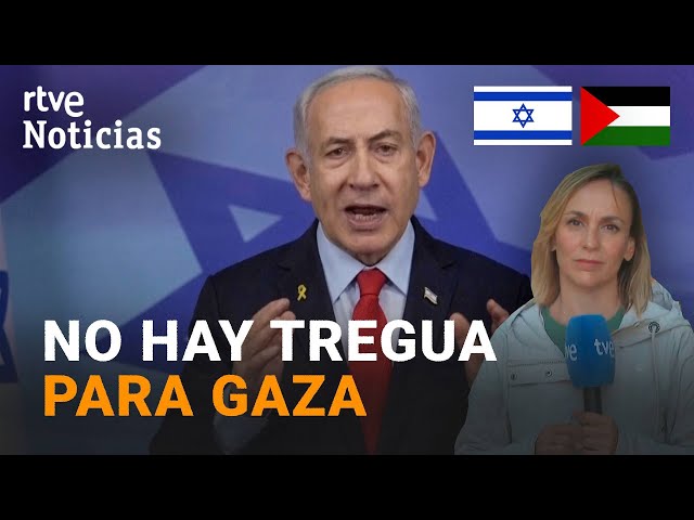 ⁣ISRAEL-GAZA: NETANYAHU mantiene sus OBJETIVOS, acabar con HAMÁS y recuperar a los 101 REHENES | RTVE