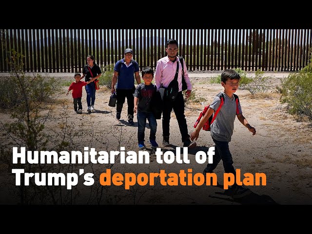 ⁣Humanitarian toll of Trump’s deportation plan