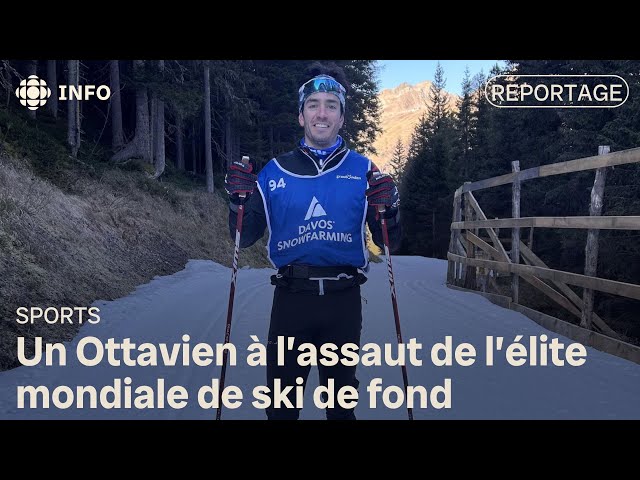 ⁣Un Ottavien à l'assaut de l'élite mondiale de ski de fond