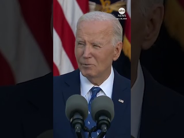 ⁣Biden says Israel, Lebanon agree to ceasefire designed to be permanent end to fighting