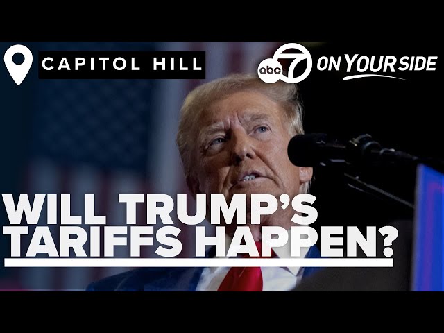 ⁣Will Trump actually enact tariffs he's proposing?