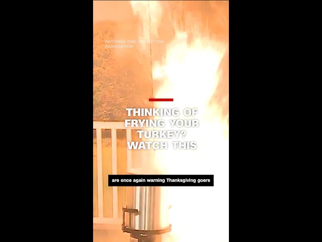 ⁣Frying Thanksgiving turkey this year? Here's what you should know