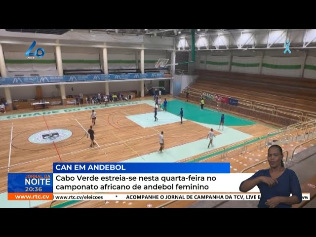 ⁣Cabo Verde estreia-se  nesta quarta-feira no campeonato africano de andebol feminino