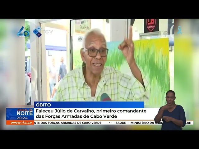 ⁣Faleceu Júlio de Carvalho, primeiro comandante das Forças Armadas de Cabo Verde