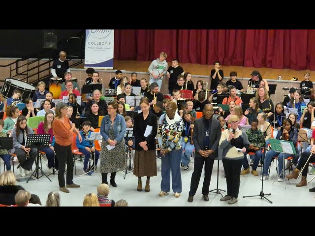 ⁣L’Orchestre du Collège Rémy Nainsouta à la découverte de Dunkerque : musique et culture en partage.