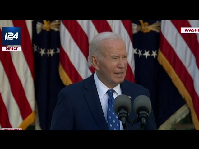 ⁣Cessez-le-feu : allocution de Joe Biden