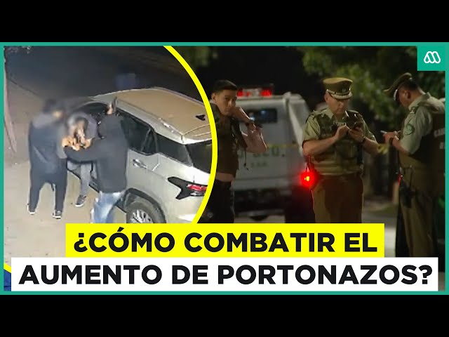 ⁣¿Cómo se puede combatir el aumento de portonazos en Chile?