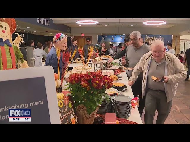 ⁣UT-Arlington hosts campuswide Thanksgiving feast