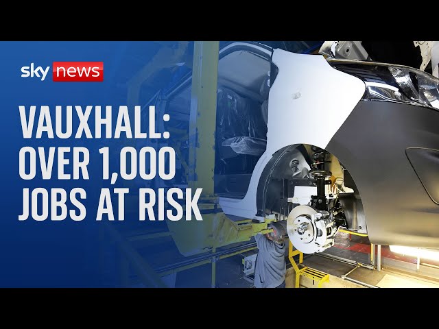 ⁣More than 1,000 jobs at risk after closure of Vauxhall factory in Luton announced