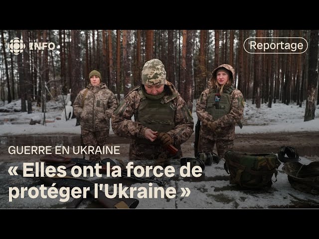 ⁣Une unité féminine à la défense de l'Ukraine : les Sorcières de Boutcha