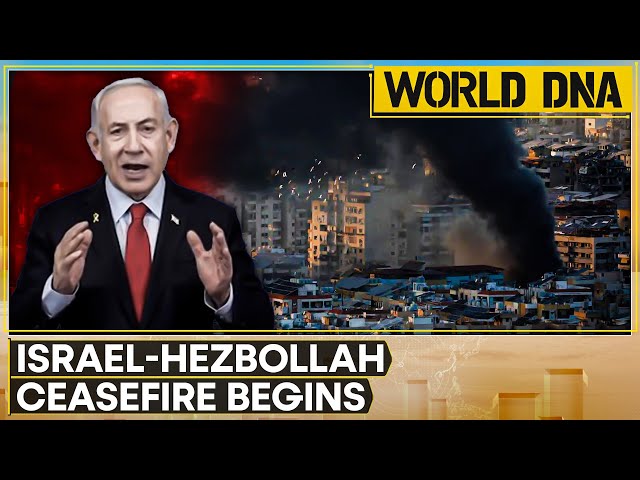 ⁣Israel-Hezbollah Ceasefire Begins | World DNA LIVE | International News | World News | WION LIVE