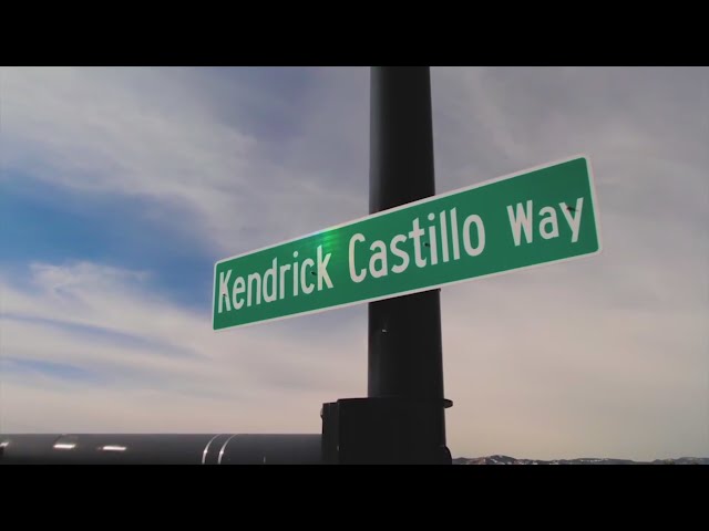 ⁣Kendrick Castillo Way installed to honor hero in STEM School shooting