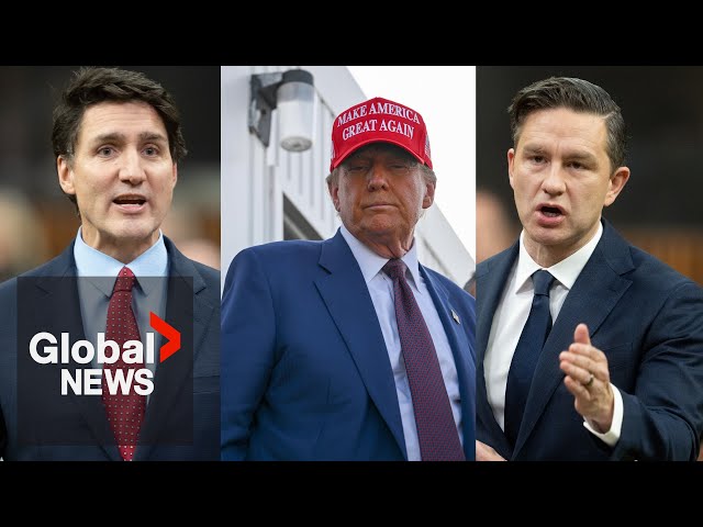 ⁣"Where's our plan to fight back?”: Poilievre, Singh demand Trudeau respond to Trump tariff