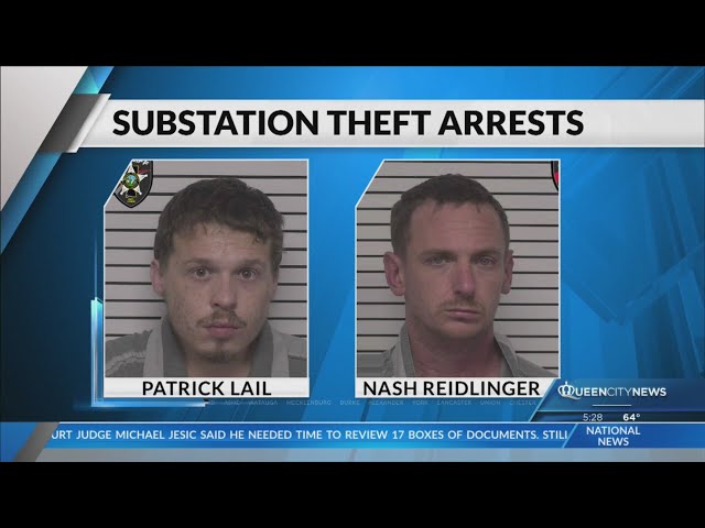 ⁣Two men charged for trying to steal from Duke Energy’s substation in Statesville