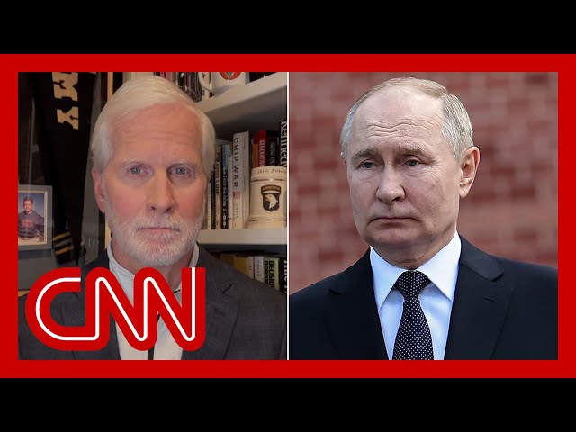 ⁣Retired major general on why he thinks Putin is trying to instill fear inside Russia