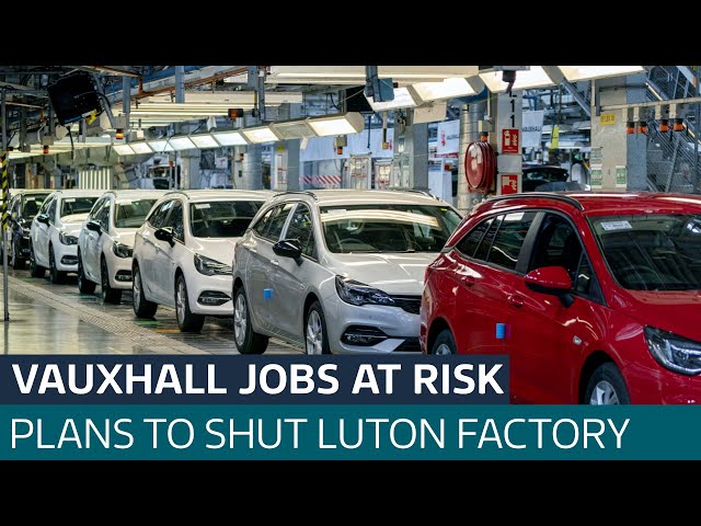 ⁣More than 1,100 jobs at risk as Vauxhall owner plans to shut Luton factory | ITV News