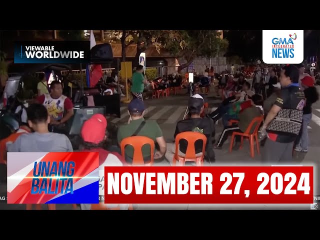 ⁣Unang Balita sa Unang Hirit: NOVEMBER 27, 2024 [HD]