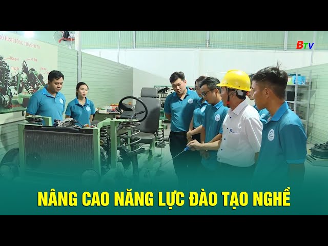 ⁣Nâng cao năng lực đào tạo nghề