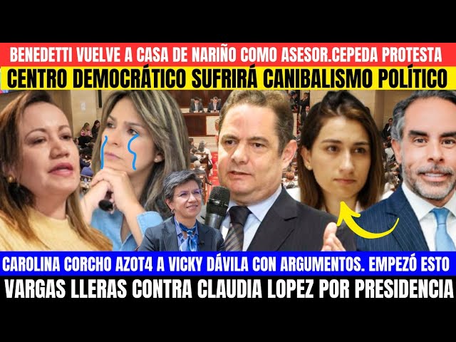 ⁣BENEDETTI ASESOR DE PETRO?.LLERAS ESTA QUEM4DO. CAROLINA CORCHO DA G0LPE CONTUNDENTE A VICKY CAMPAÑA