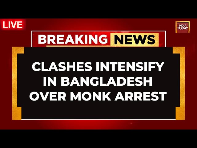 ⁣Protests To Release Arrested Hindu Monks In Bangladesh LIVE | Bangladesh Hindu Monk Arrest LIVE