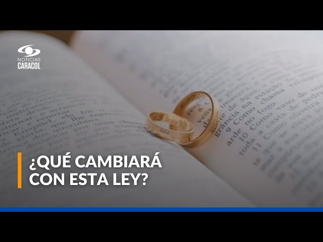 ⁣El divorcio podrá pedirse de forma unilateral en Colombia: Congreso aprobó el proyecto