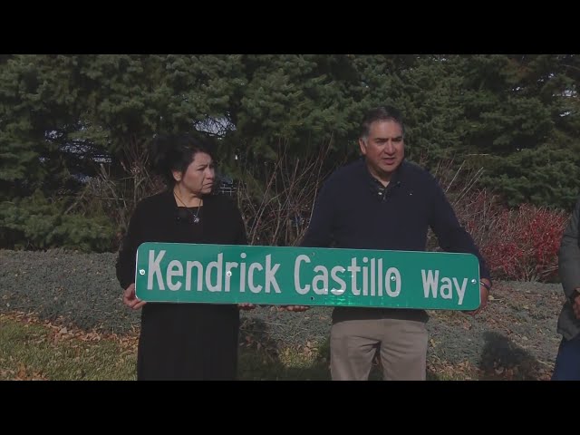 ⁣Kendrick Castillo Way honors student who died saving classmates during Colorado school shooting