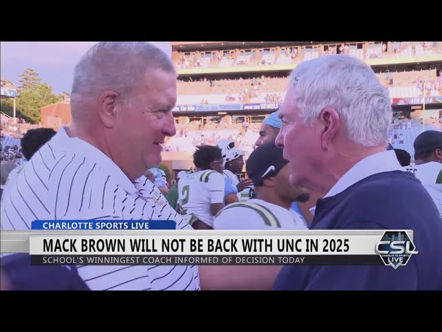 ⁣What's next for UNC football after Mack Brown's departure?