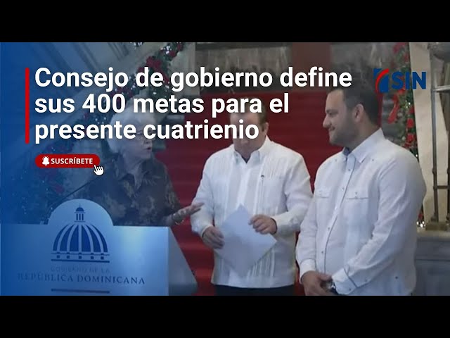 ⁣Consejo de gobierno define sus 400 metas para el presente cuatrienio