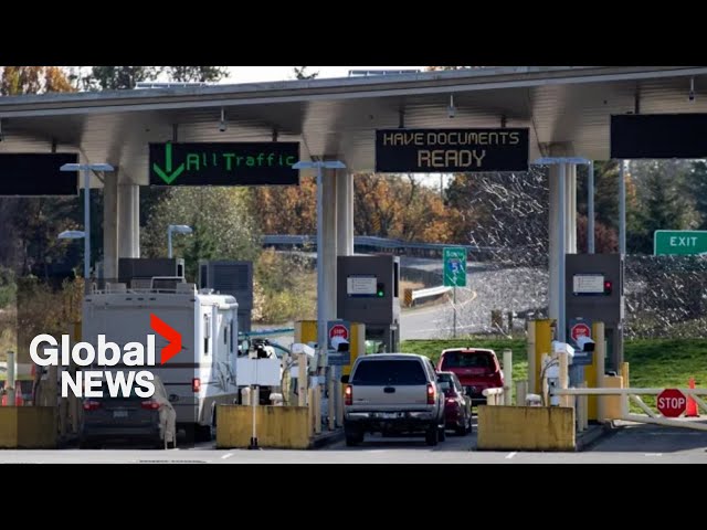 ⁣Canada-US border security a growing concern: “So many crossings”