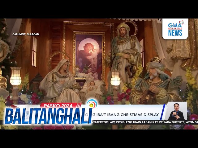 ⁣Casa Tetangco, puno ng iba't ibang Christmas display | Balitanghali