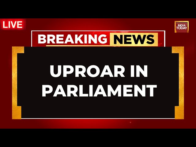 ⁣Parliament Winter Session Day 2 LIVE| Massive Uproar In Parliament | Sloganeering Against Adani Case