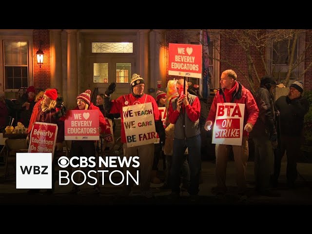 ⁣Teacher strikes end in Beverly, Marblehead