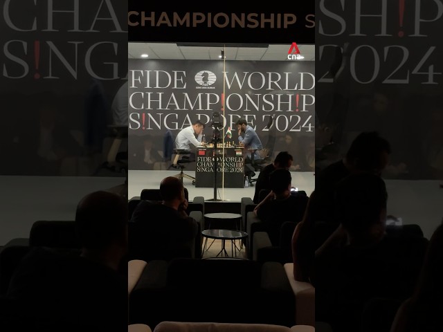 ⁣♟ World Chess Championship held in Singapore for the first time