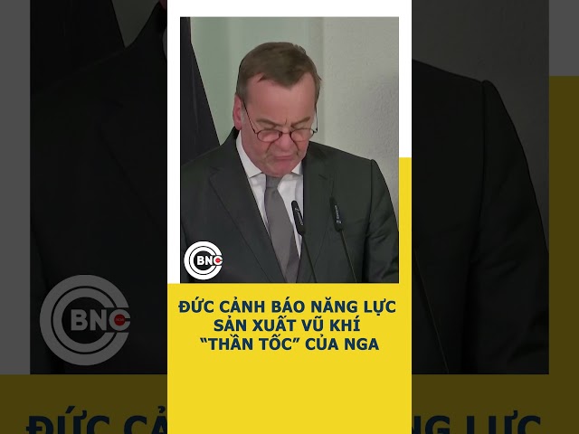 ⁣Đức cảnh báo năng lực sản xuất vũ khí “thần tốc” của Nga