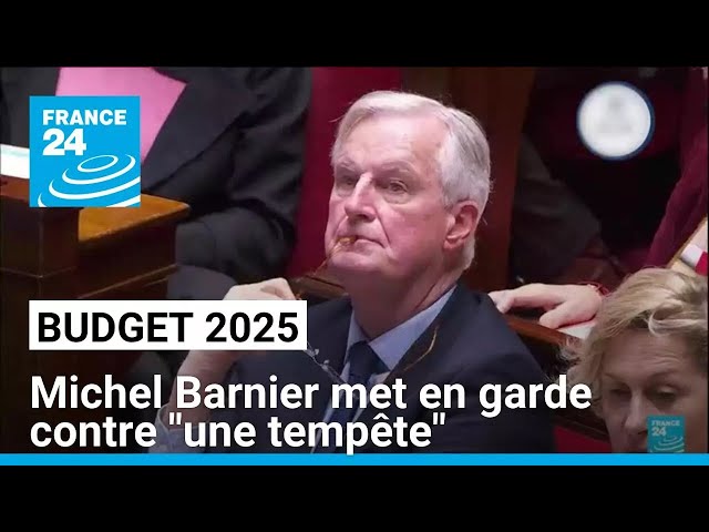 ⁣Budget 2025 : Michel Barnier met en garde contre "une tempête" • FRANCE 24