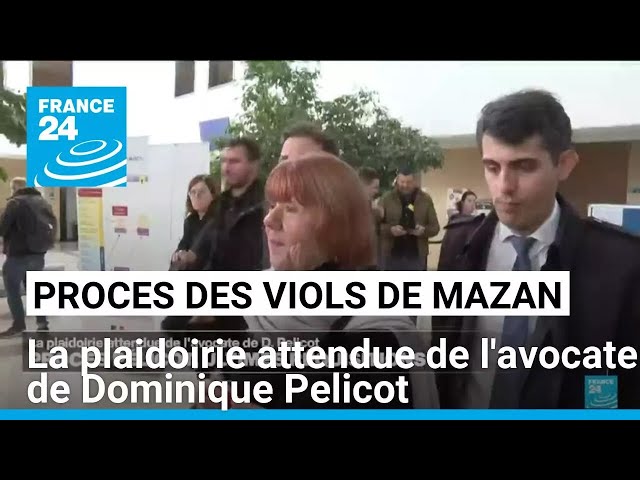 ⁣Procès des viols de Mazan : la plaidoirie attendue de l'avocate de Dominique Pelicot • FRANCE 2