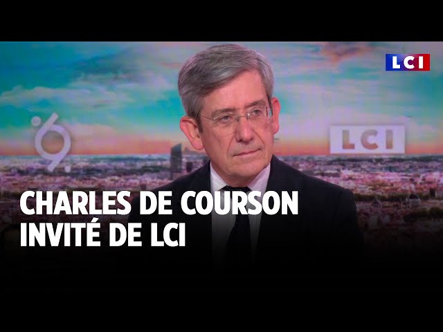 ⁣Charles De Courson appelle Emmanuel Macron à démissionner : "qu'il respecte le vote des Fr