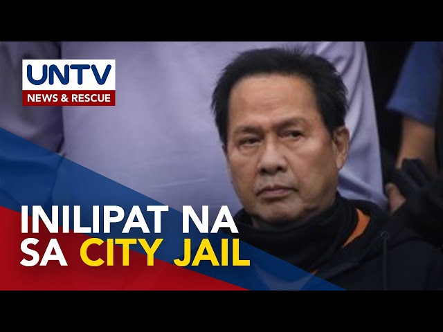 ⁣Quiboloy, inilipat na sa Pasig City Jail; BJMP, tiniyak na walang ibibigay na special treatment