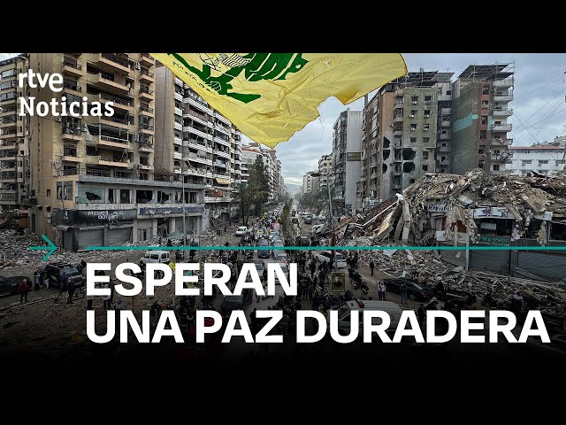 ⁣ISRAEL-LÍBANO: Los DESPLAZADOS celebran el ALTO al FUEGO y empiezan a VOLVER a sus HOGARES | RTVE