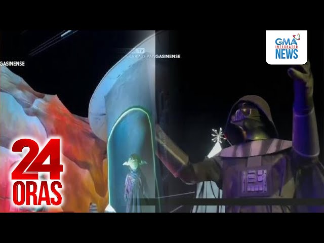 ⁣Star Wars-themed Christmas display, hatid ang intergalactic experience | 24 Oras