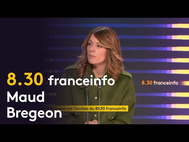 ⁣Le "8h30 franceinfo" de Maud Bregeon