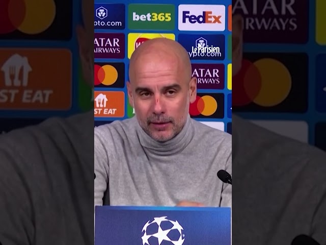 ⁣« Je voulais me faire du mal » : Guardiola, le nez en sang après le match nul face à Feyenoord